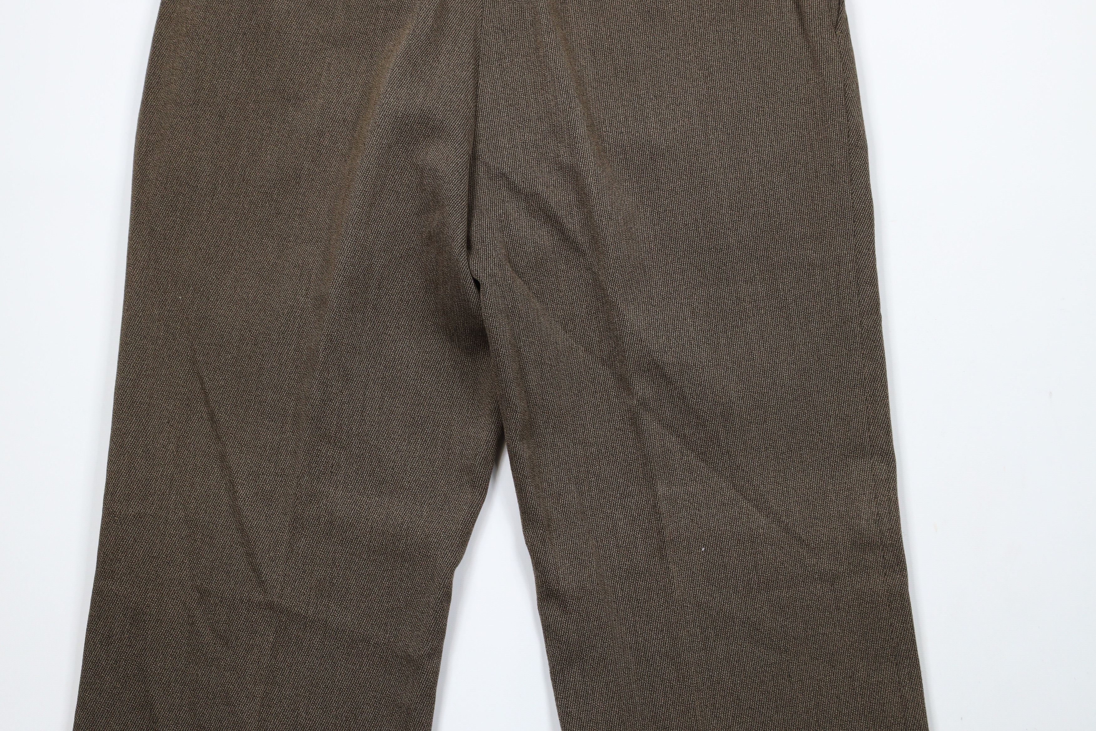Vintage Vintage 90s Streetwear Whipcord Wide Leg Chino Pants Brown Size US 36 / EU 52 - 11 Thumbnail