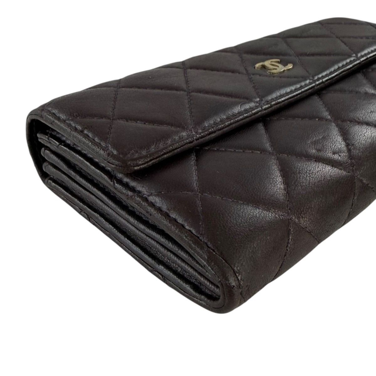 Chanel Chanel CC Matelasse Quilted Long Wallet Size ONE SIZE - 9 Thumbnail