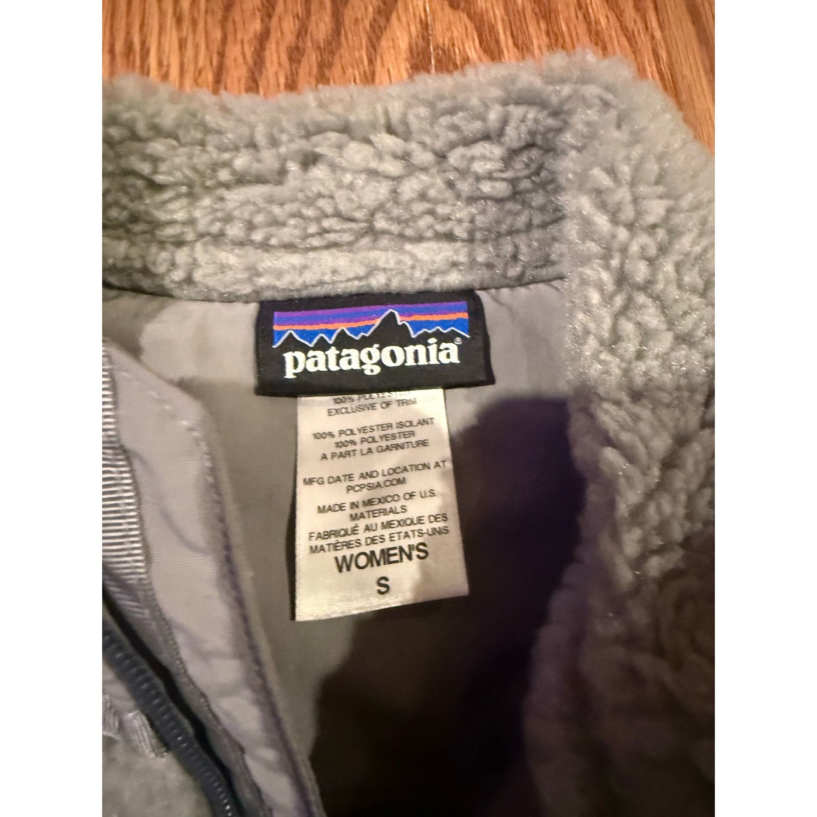 Patagonia Patagonia Women’s Sherpa Fleece Vest Gray Outdoor Size Small Size US S / EU 44-46 / 1 - 2 Thumbnail
