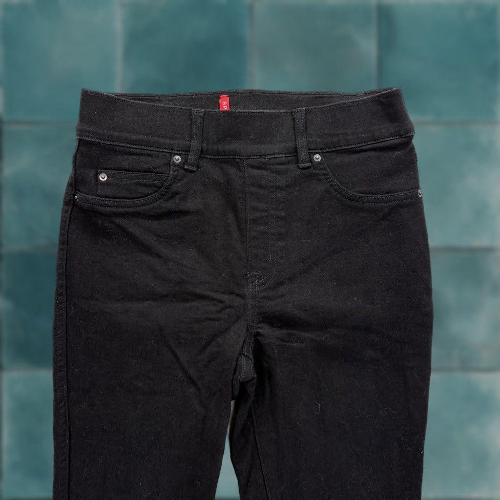 Spanx Spanx High-Rise Ankle Skinny Shaping Jeans Womens Small Black Tummy Control Pant Size 28" / US 6 / IT 42 - 1 Thumbnail