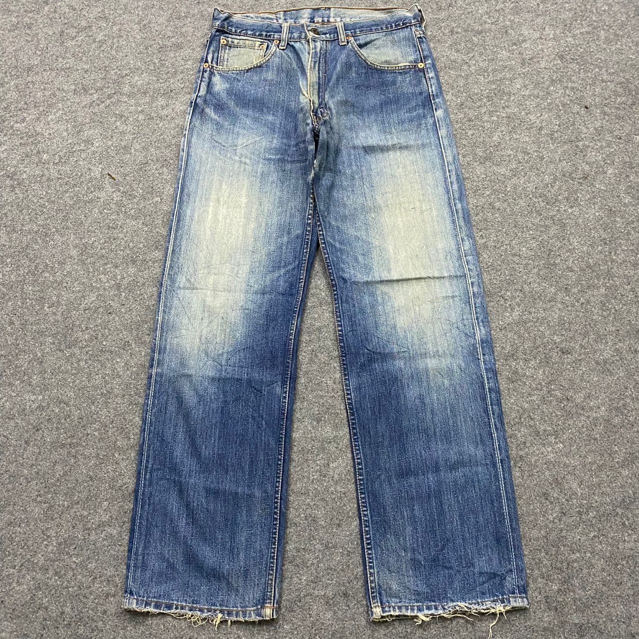 Levi's Vintage 90s Levis 503 Distressed Denim Kurt Cobain Style Size US 32 / EU 48 - 1 Thumbnail