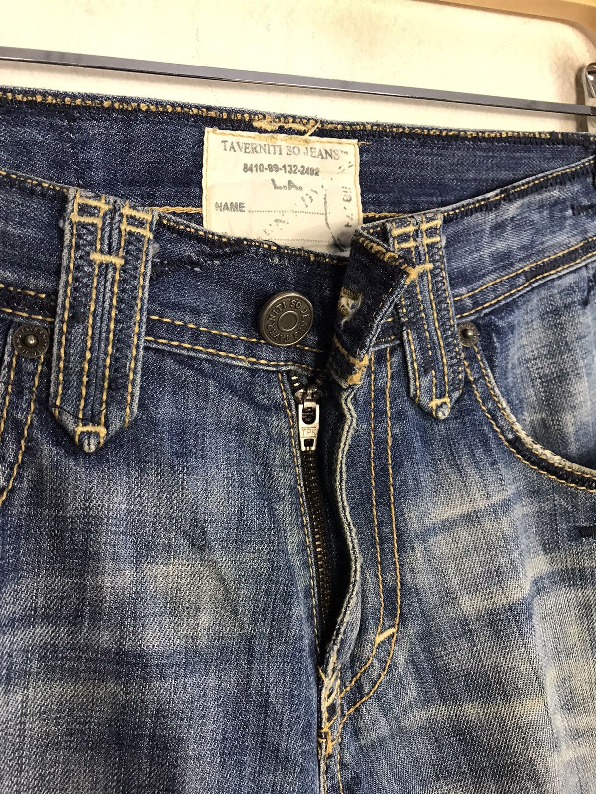 Jimmy Taverniti Taverniti Jeans By Jimny Taverniti Indigo Denim Jean Size US 32 / EU 48 - 7 Thumbnail