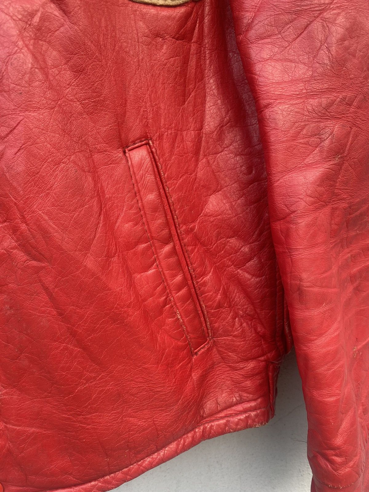 Vintage Vintage 81’ West Hill Football Leather Jacket Size US M / EU 48-50 / 2 - 11 Thumbnail