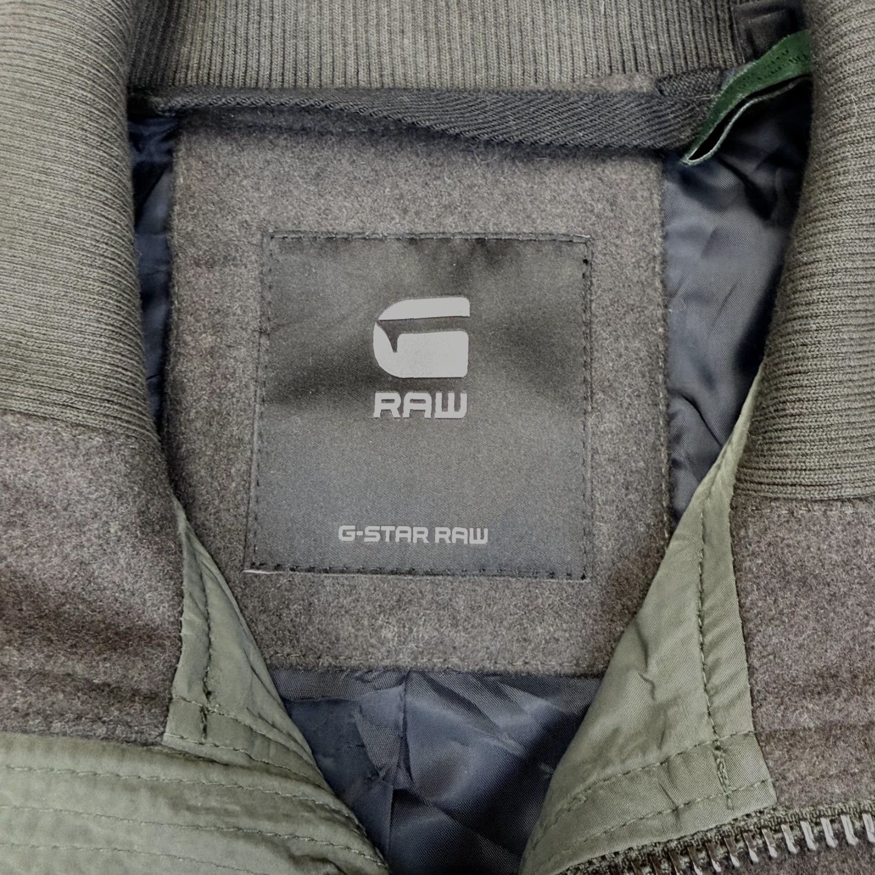 Vintage G-Star RAW Jacket Mens M Gray XPO Wool Military Full Zip Lined Insulated Size US M / EU 48-50 / 2 - 5 Thumbnail