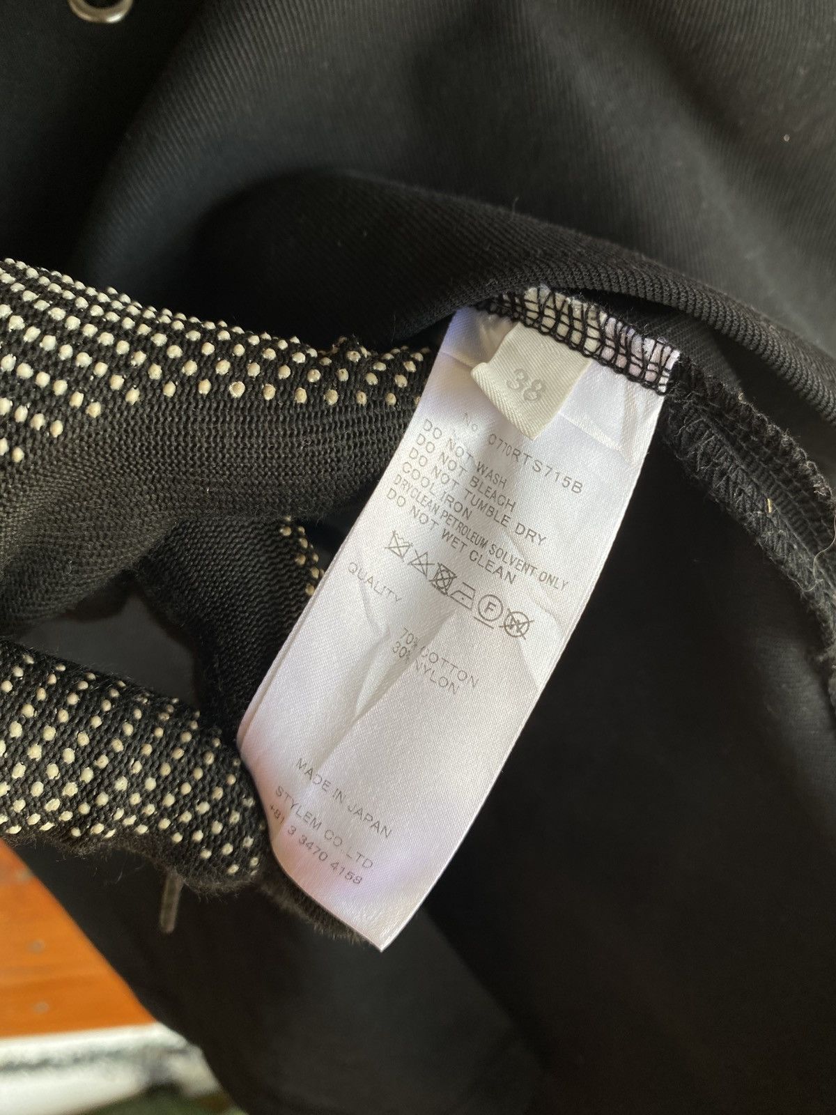 Japanese Brand RITO Japanese Minimalist Black Oversized BoxyTop Corset Back Size US S / EU 44-46 / 1 - 10 Thumbnail