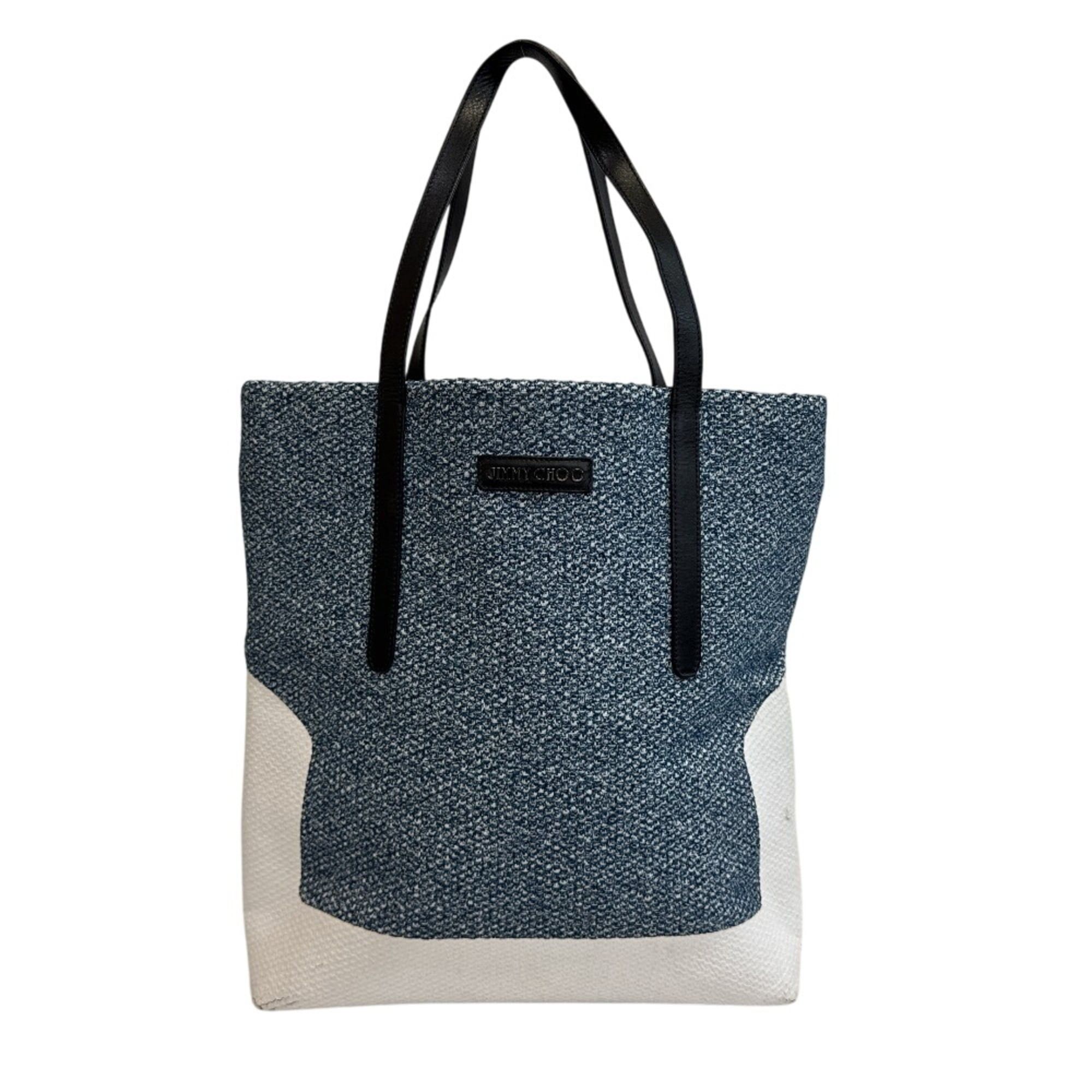 Jimmy Choo JIMMY CHOO Shoulder Bag Tote Blue Size ONE SIZE - 1 Thumbnail