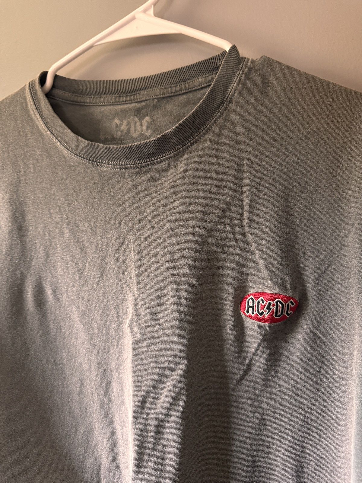 AC/DC AC/DC Grey Vintage Tee Size US XL / EU 56 / 4 - 2 Thumbnail