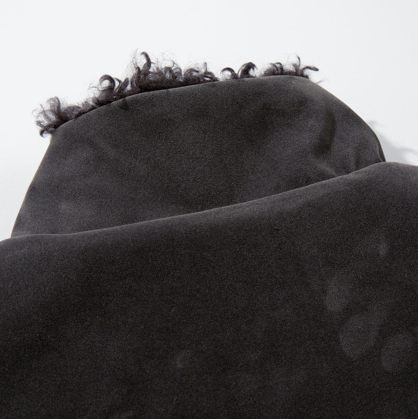 Japanese Brand Faux Fur Lined Bomber Jacket, Mens Outerwear Size US M / EU 48-50 / 2 - 3 Thumbnail