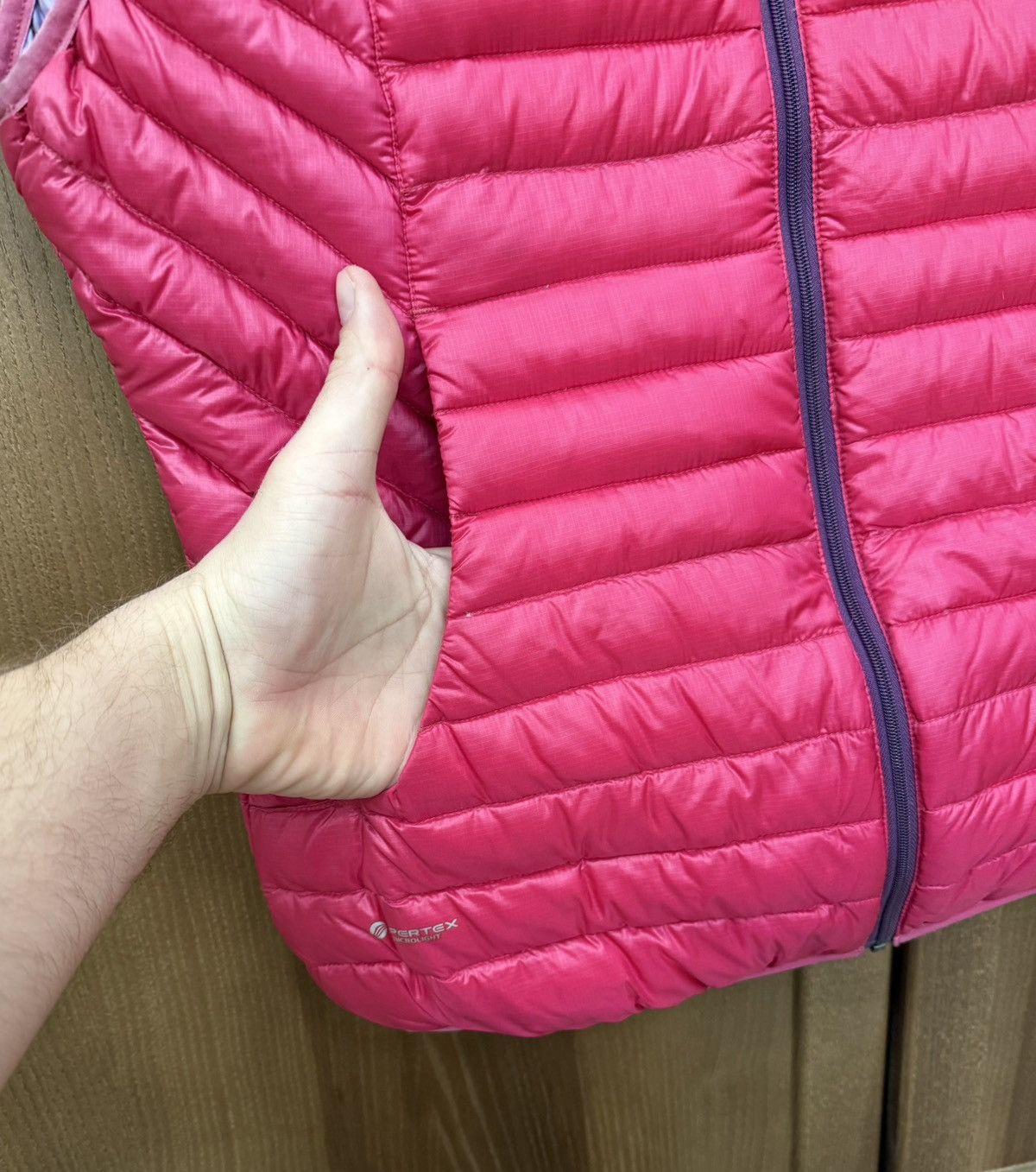 Rab Rab Microlight Pink Down Puffer Vest Women's Size XL Size XL / US 12-14 / IT 48-50 - 3 Thumbnail