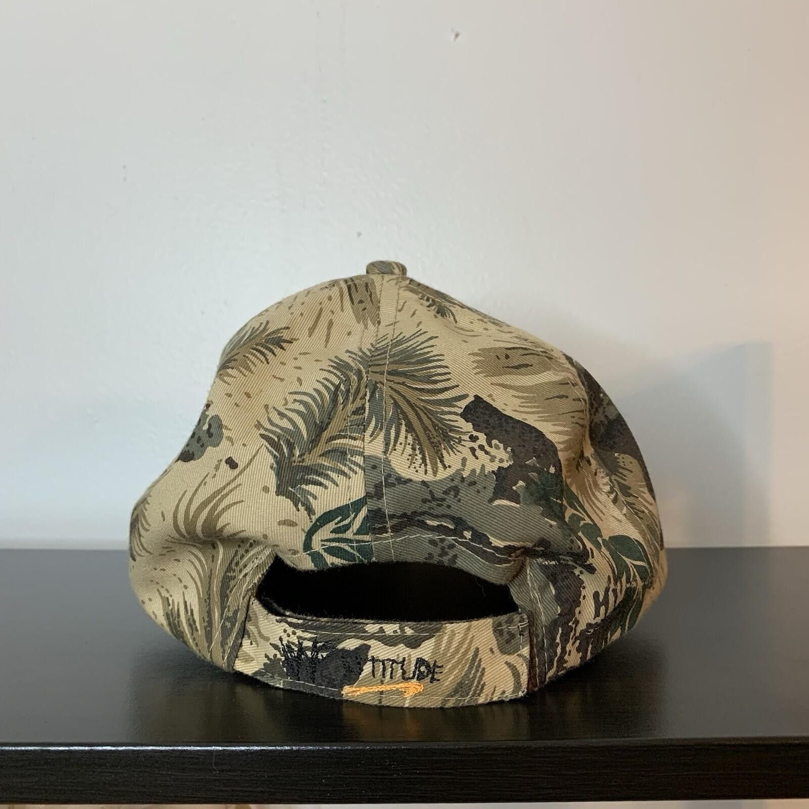 WWF Vintage 1998 Stone Cold Steve Austin WWF Camo Baseball Hat Size ONE SIZE - 5 Thumbnail