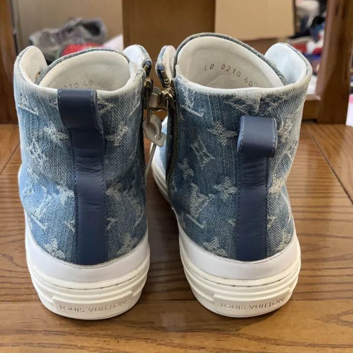 Louis Vuitton Louis Vuitton Stellar Casual Sneakers in Blue -2508 Size US 7.5 / EU 40-41 - 1 Thumbnail