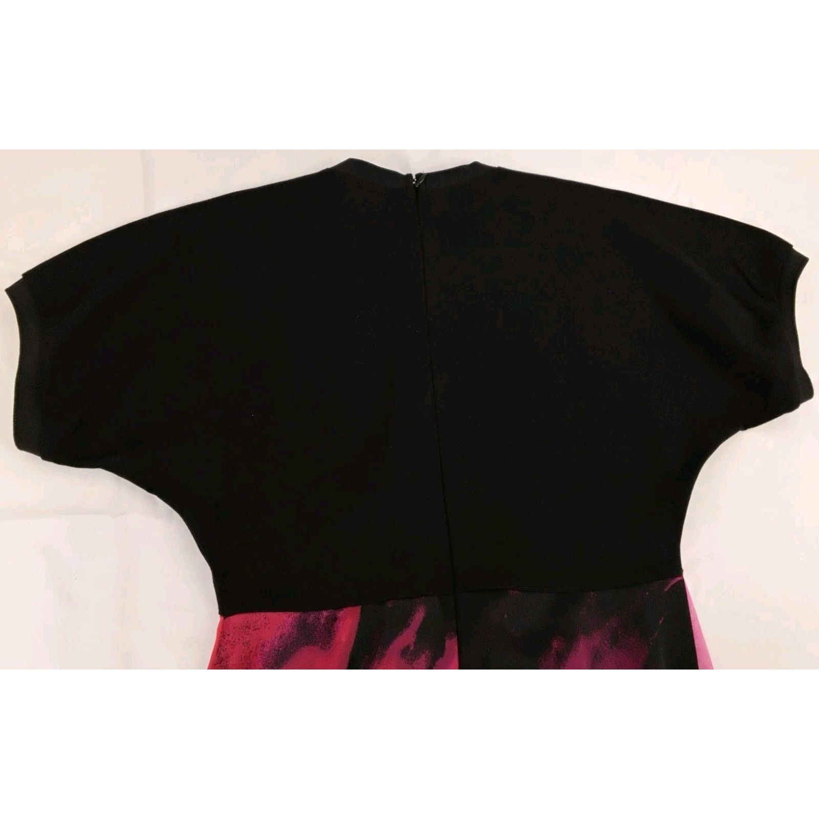 DKNY DKNY Maxi Dress Women's XS Black and Pink Short Sleeve NWT Size XS / US 0-2 / IT 36-38 - 7 Thumbnail