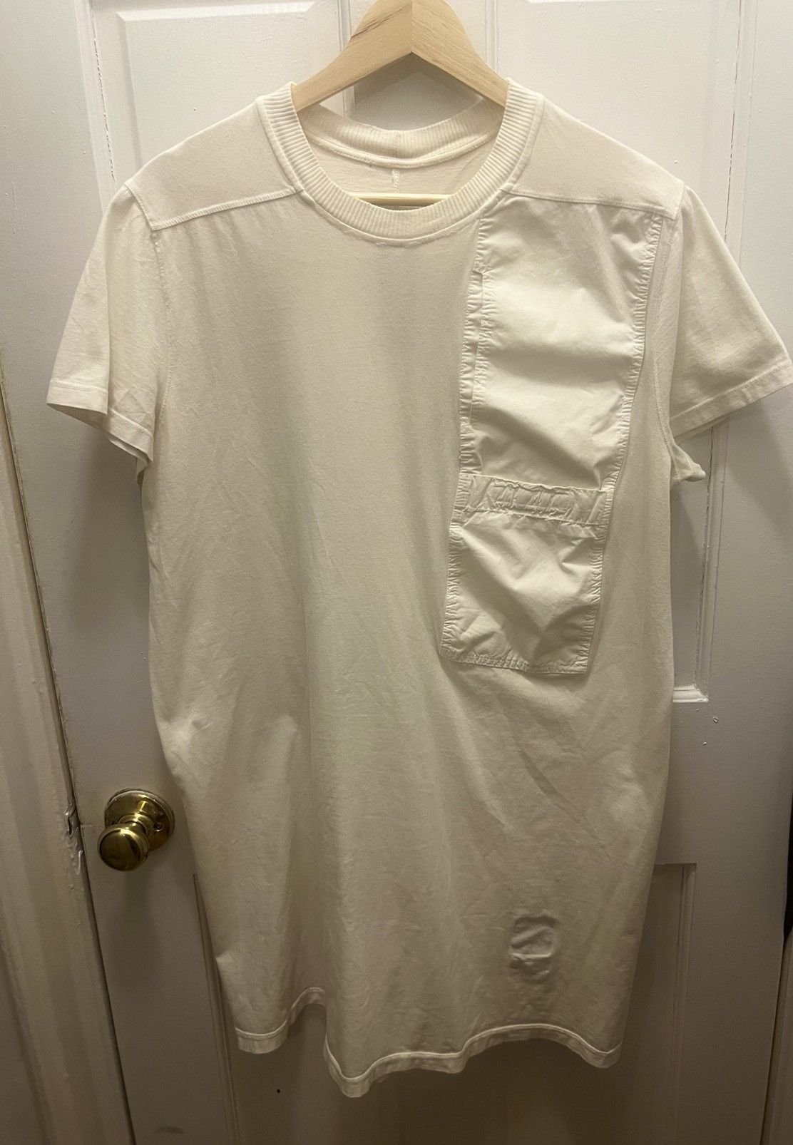 Rick Owens Drkshdw S/S16 Nylon Patch Short Sleeve Shirt Size US M / EU 48-50 / 2 - 1 Thumbnail