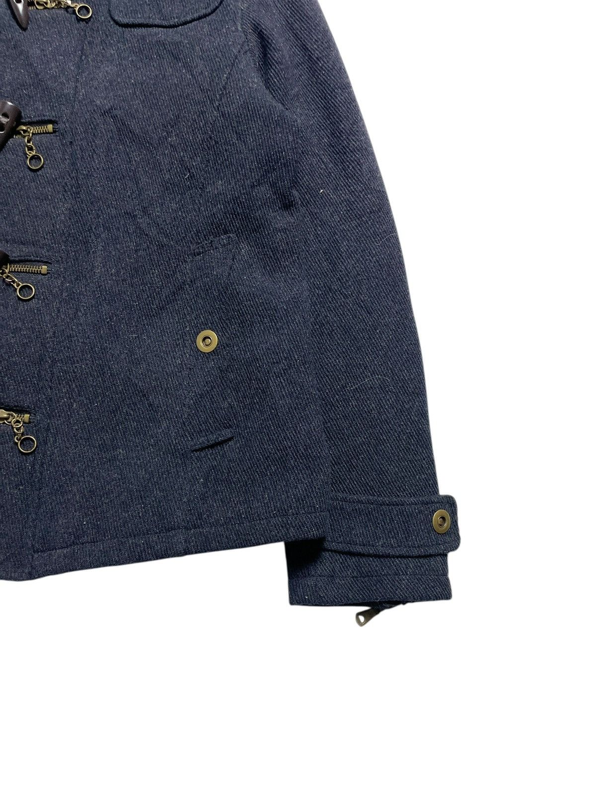 BUFFALO BOBS 2000’s Semantic Design - Vkei Style Toggle Fur Parka Jacket Size US M / EU 48-50 / 2 - 7 Thumbnail