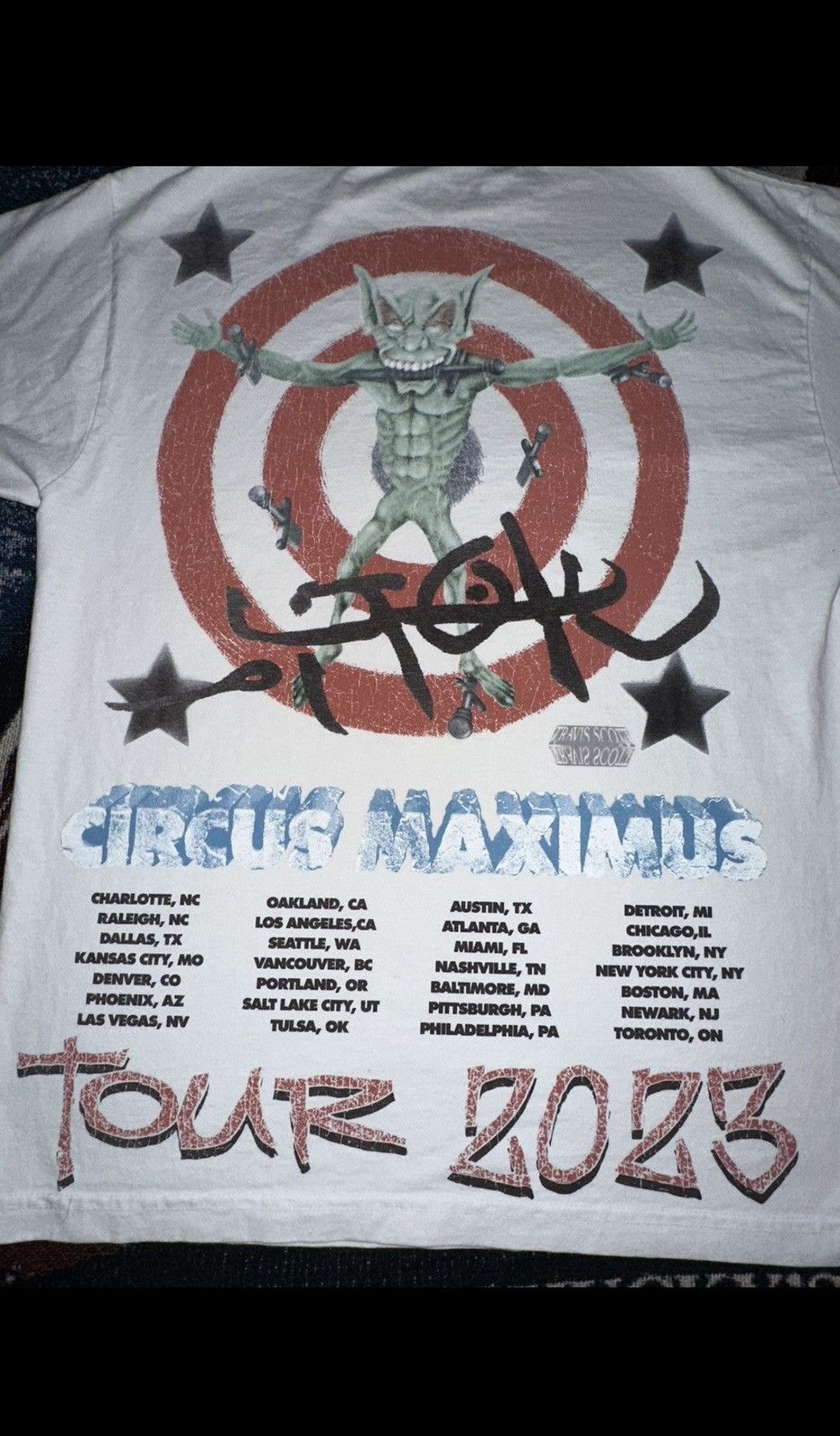 Travis Scott Travis Scott Tee Size US L / EU 52-54 / 3 - 5 Thumbnail