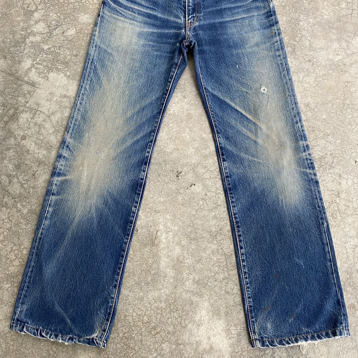 Edwin Size 29x29 Vintage Edwin Faded Honeycomb Denim Jeans Size US 29 - 3 Thumbnail