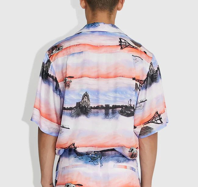 Wood Wood Wood Wood Charlie Reversible Collar Shirt Size US L / EU 52-54 / 3 - 3 Thumbnail