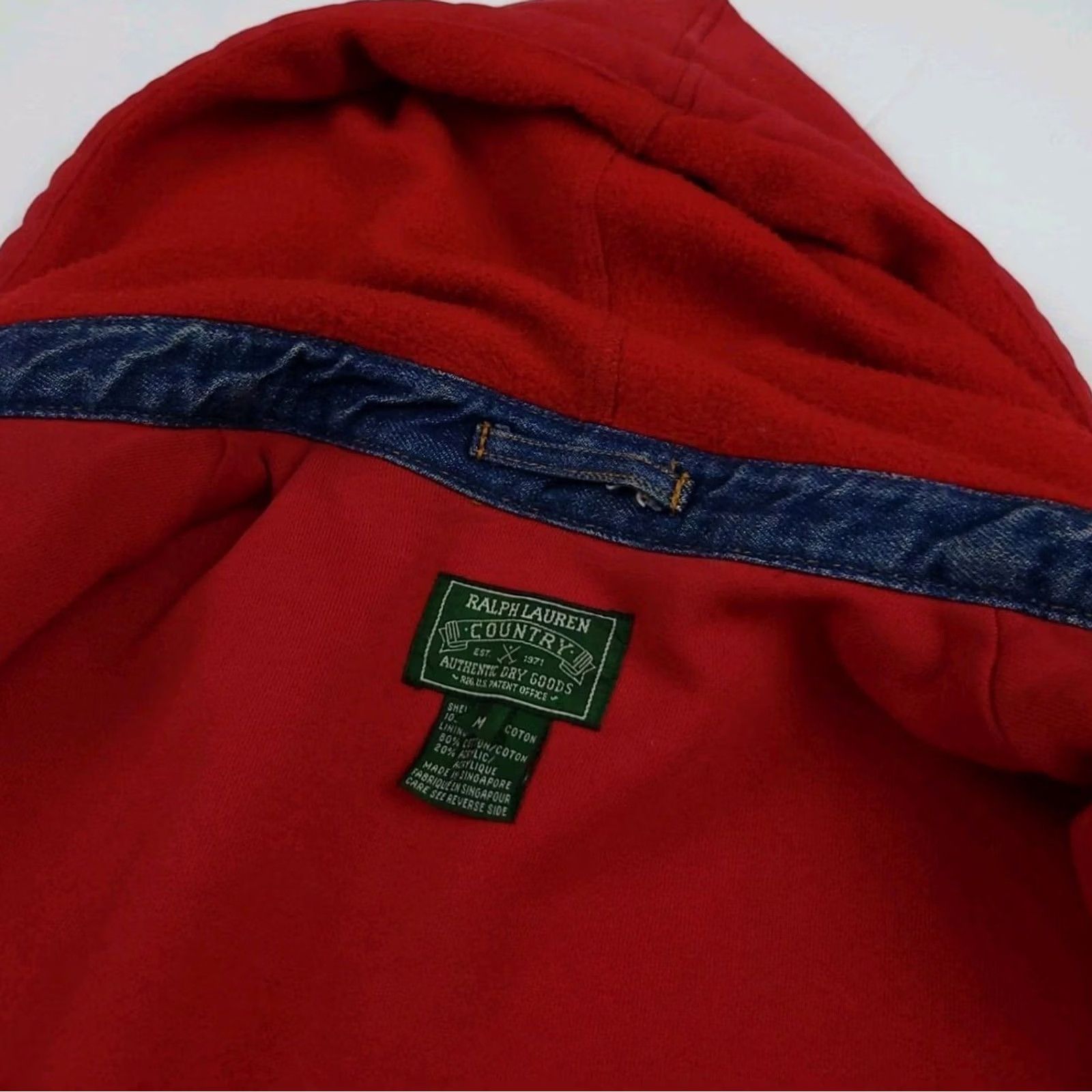 Polo Ralph Lauren New Title: Polo Ralph Lauren Vintage Cotton Jacket Women Size M Blue Size M / US 6-8 / IT 42-44 - 5 Thumbnail