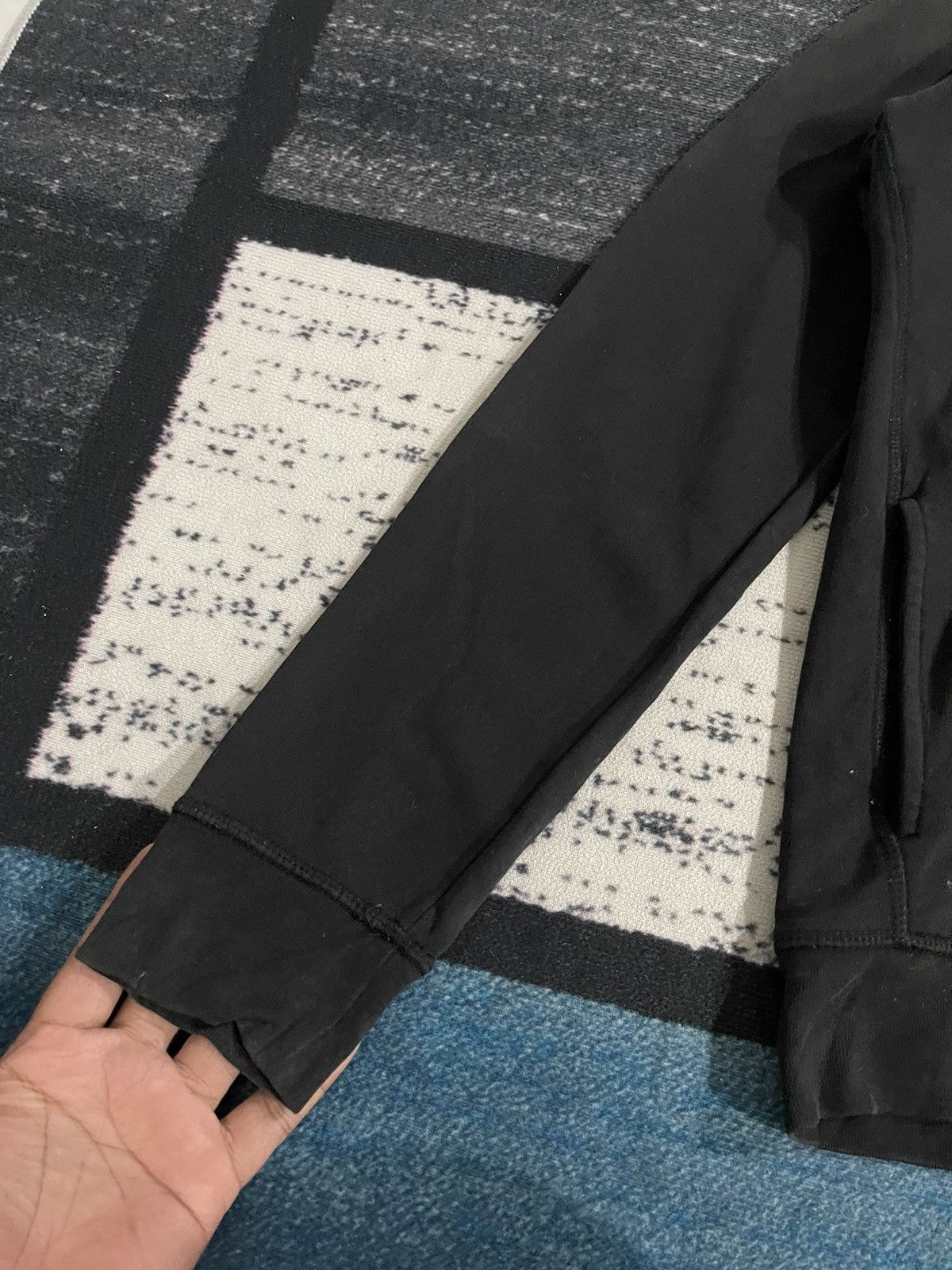 Japanese Brand × Vintage Vintage Hoodie No Comment Sweatshirt Size US L / EU 52-54 / 3 - 8 Thumbnail