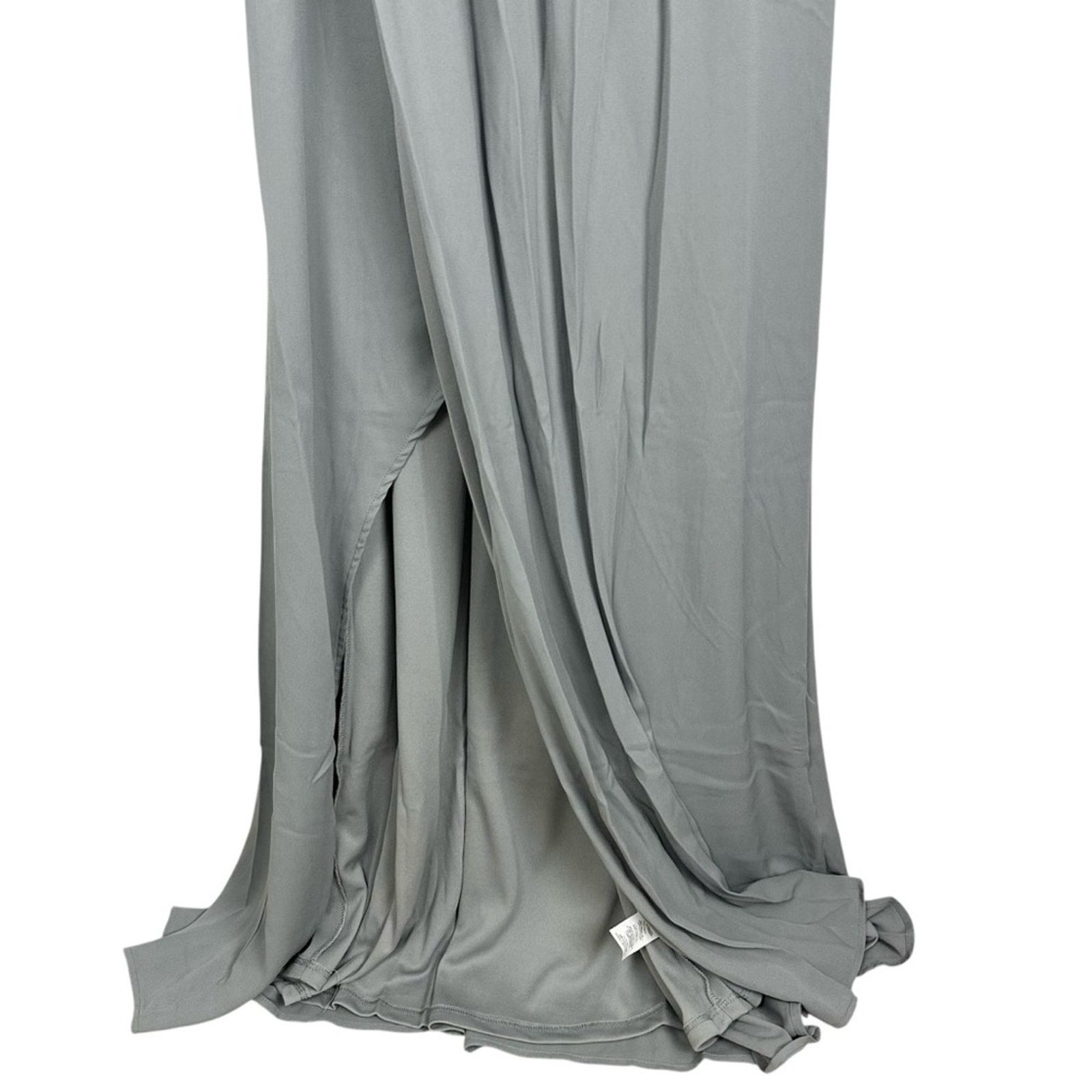 Show Me Your MuMu NWT Show Me Your Mumu Kendall Maxi Dress Charcoal Crisp S Size S / US 4 / IT 40 - 5 Thumbnail
