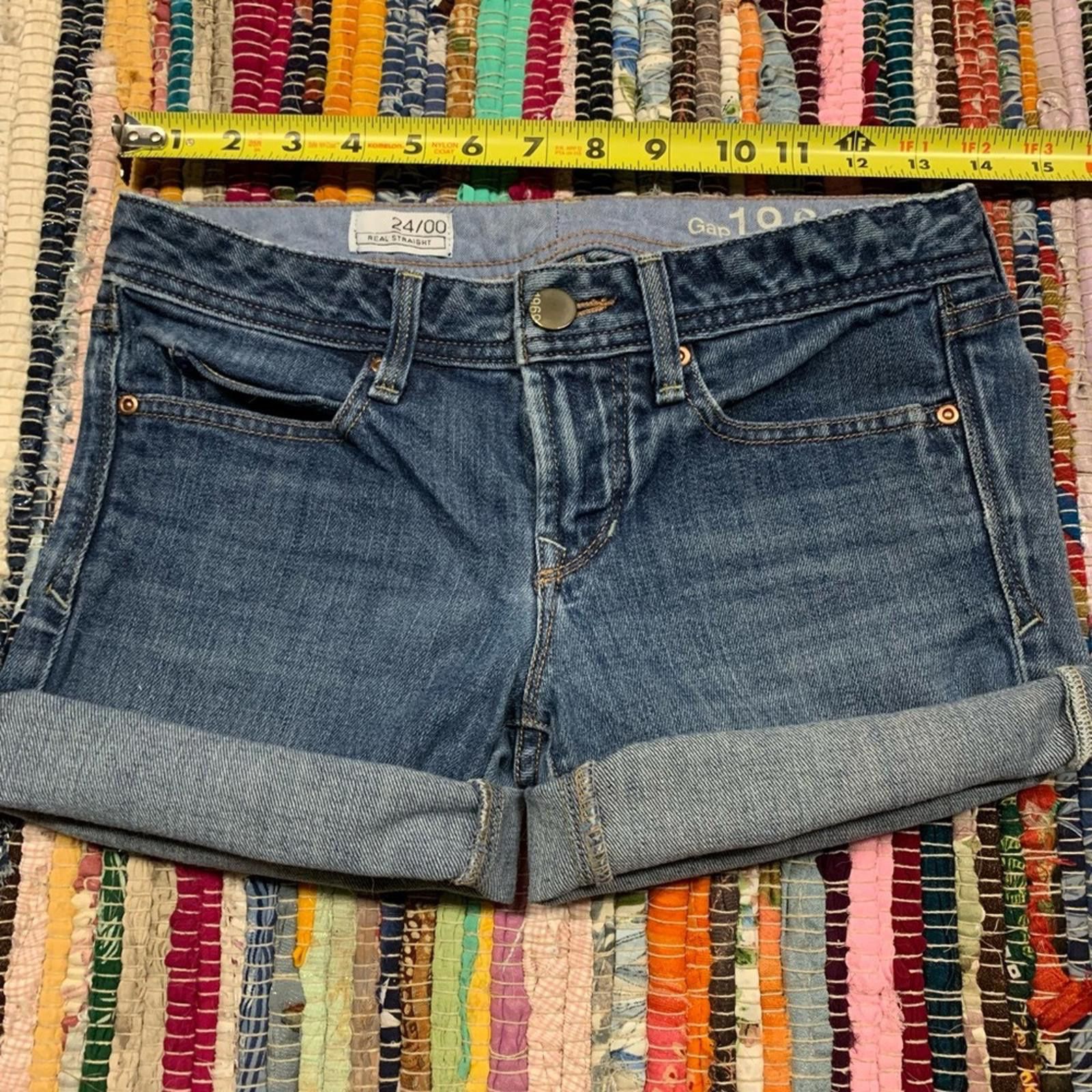 Gap GAP Blue Jean Shorts for Women Size 30" / US 8 / IT 44 - 1 Thumbnail