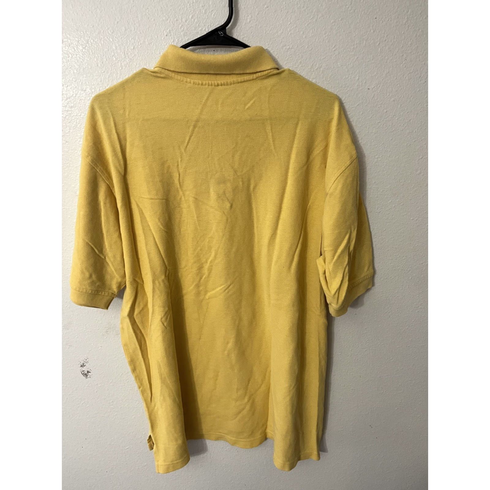Vintage Vtg Aeropostale Polo Shirt Size Medium Yellow Solid Shirt Mens Polo Size US M / EU 48-50 / 2 - 2 Thumbnail
