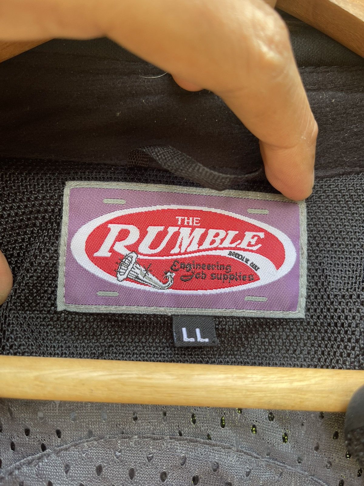 Vintage The Rumble Mesh Motorcycle Jacket California State Design Size US M / EU 48-50 / 2 - 21 Thumbnail