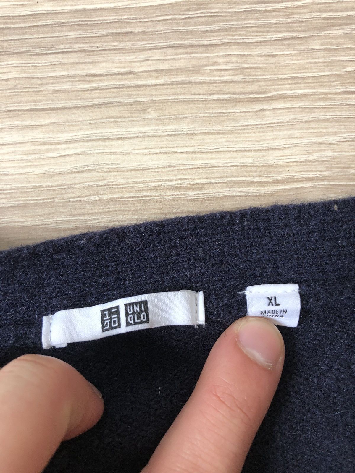 Japanese Brand × Uniqlo Uniqlo Japanese Style Wool Knit Cardigan Sweater Size US XL / EU 56 / 4 - 3 Thumbnail