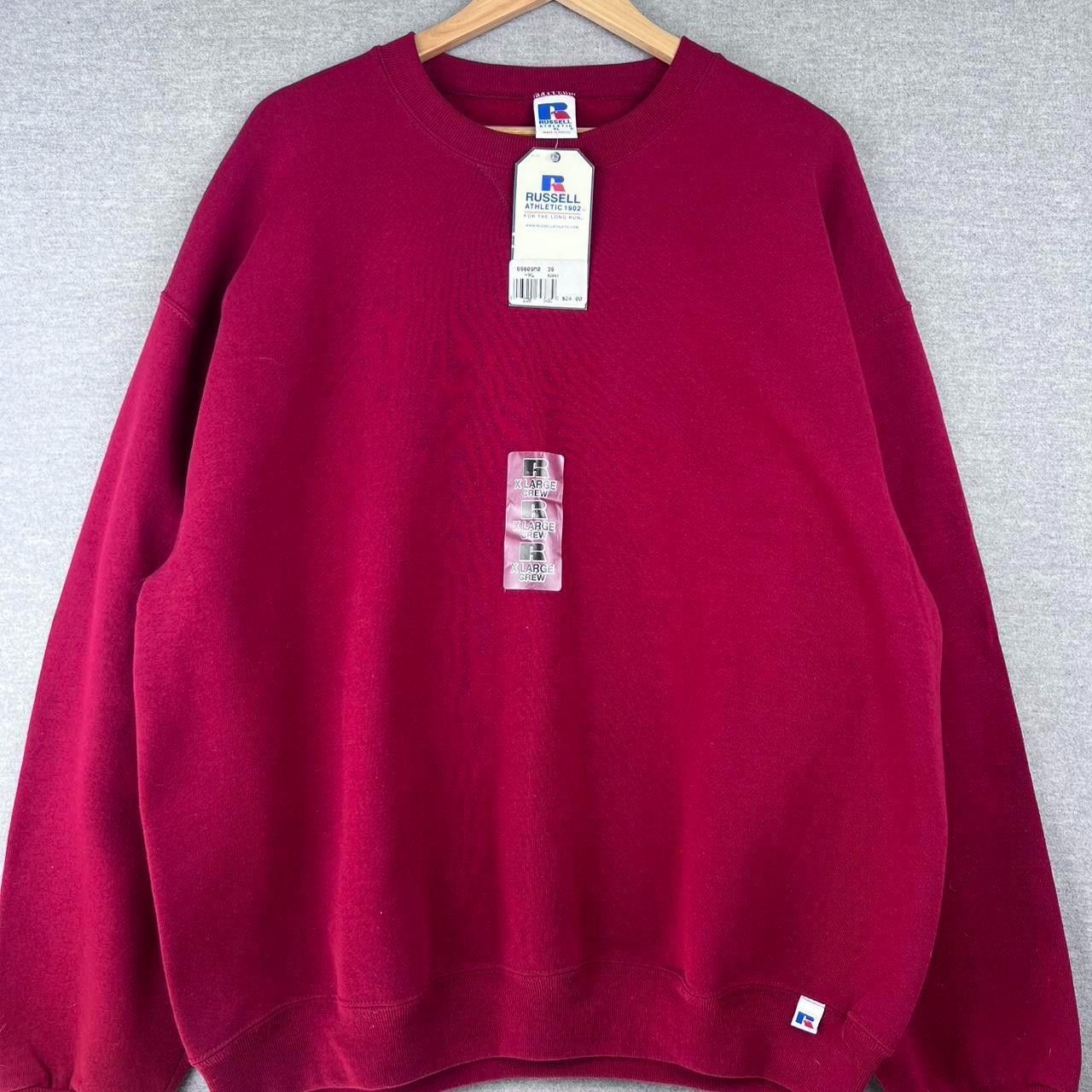 Russell Athletic vintage 90s y2k russell atheltic crewneck red nwt XL Size US XL / EU 56 / 4 - 1 Thumbnail