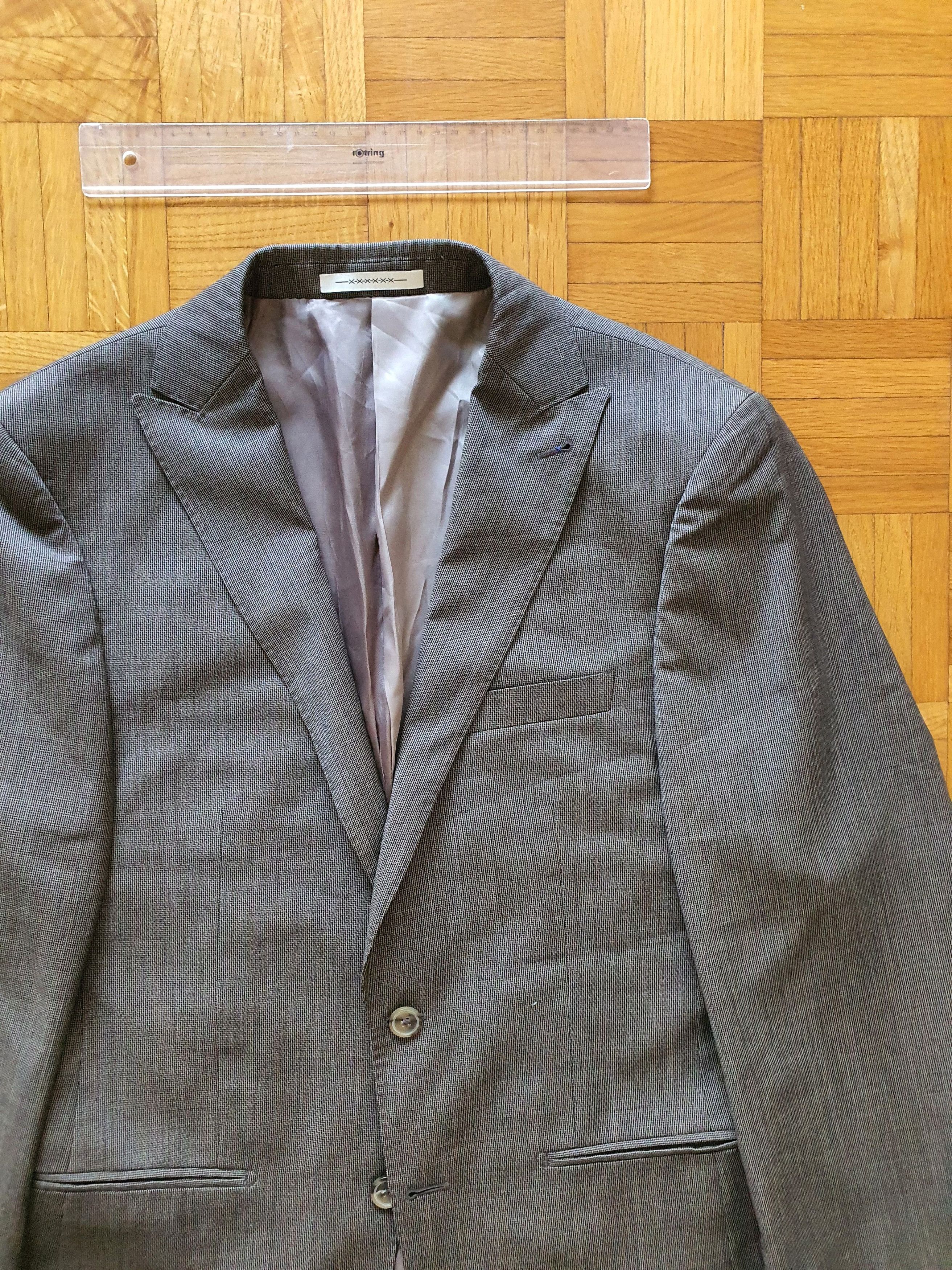 Van Gils EVERETT Suit - Brown Color, Slim Fit, Patterned Size 36R - 4 Thumbnail