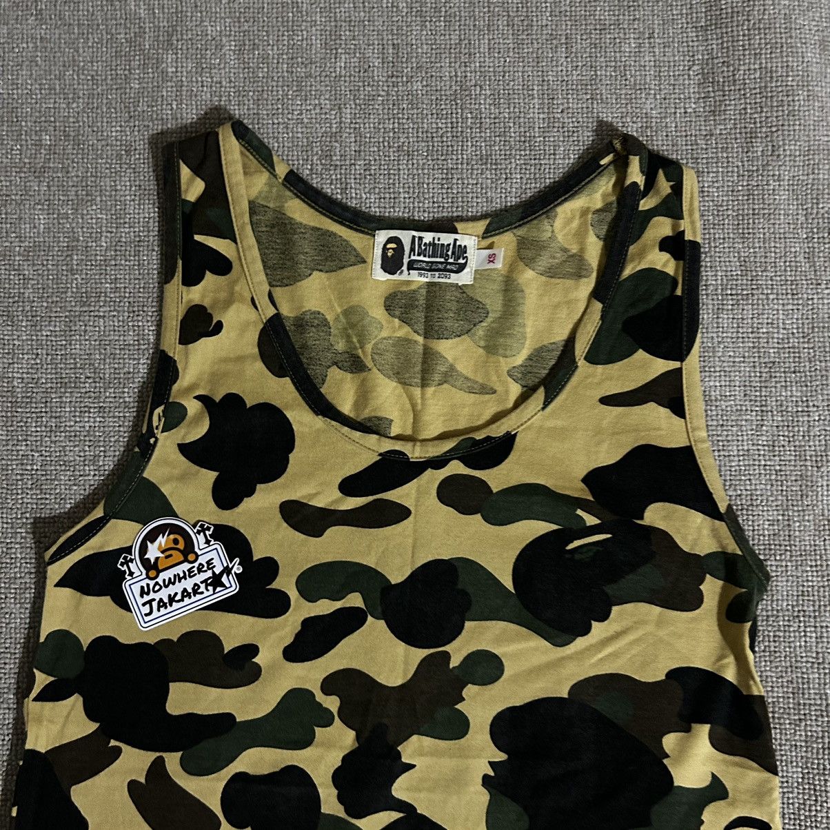 Bape Bape First Yellow Camo Tank Size XS / US 0-2 / IT 36-38 - 2 Thumbnail