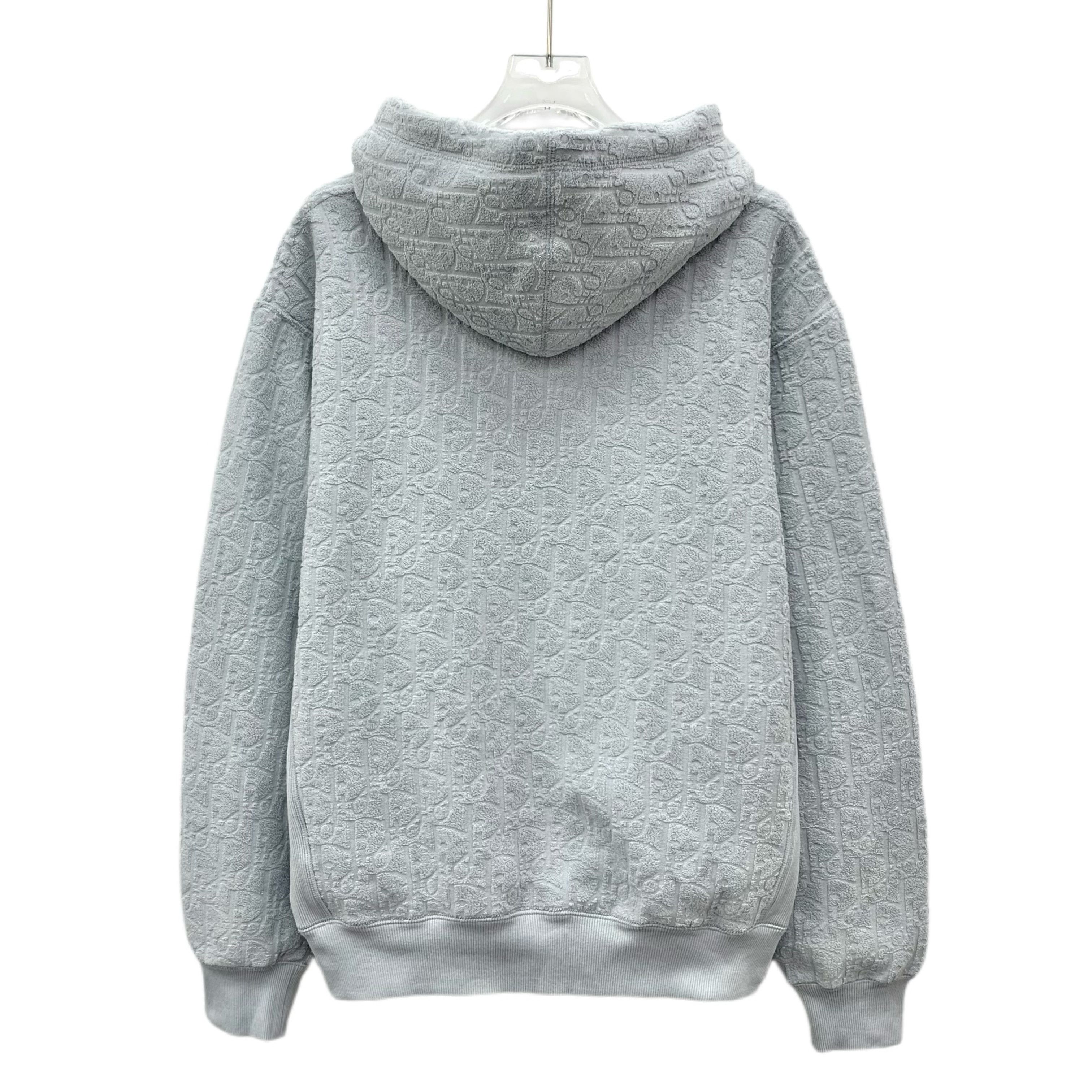 Dior Dior Logo Hoodie Light Blue (M) Size US M / EU 48-50 / 2 - 2 Thumbnail