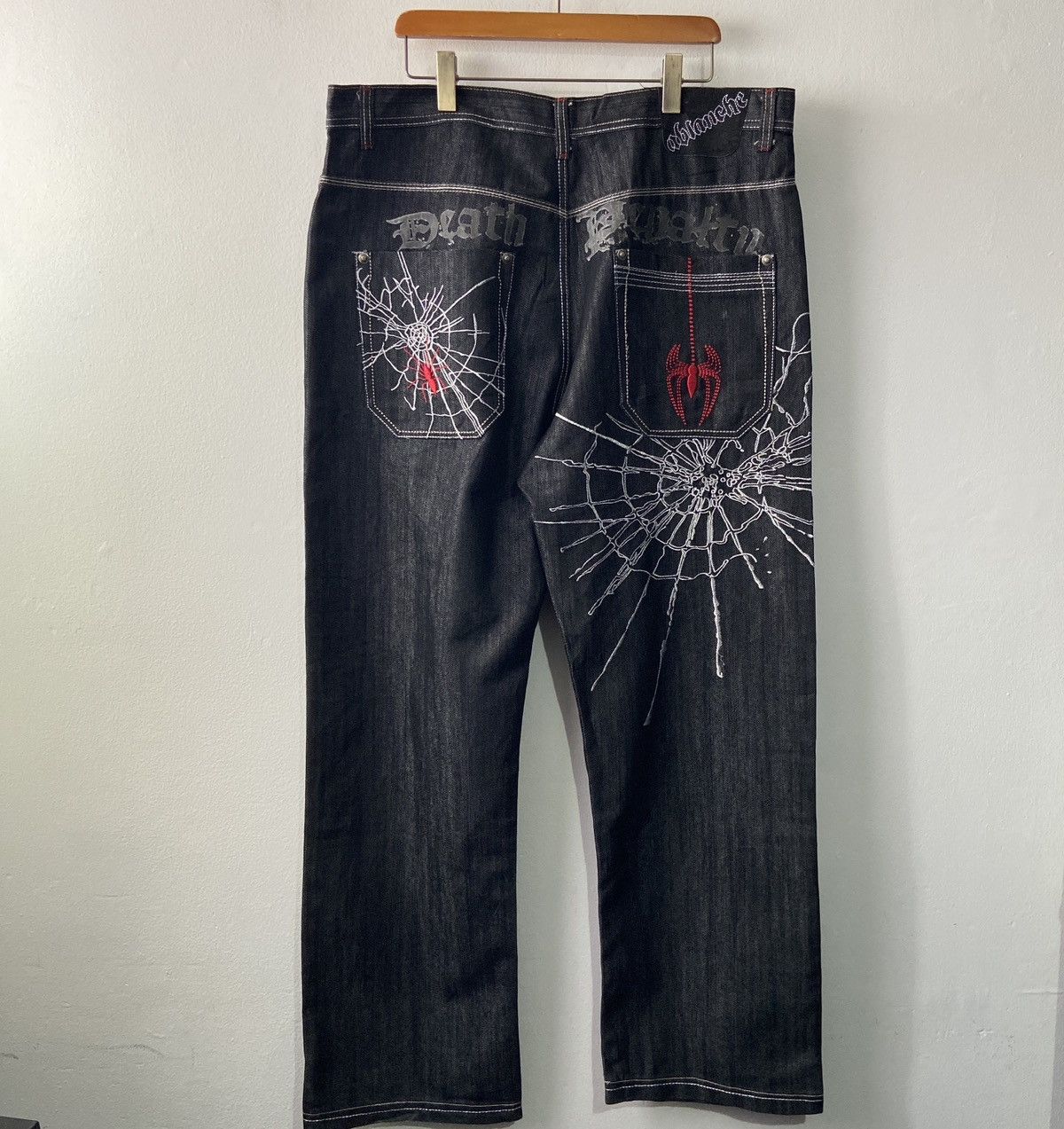 JNCO × Southpole × Vintage Grail Ablanche Spider Jeans Size 42 Size US 42 / EU 58 - 1 Thumbnail