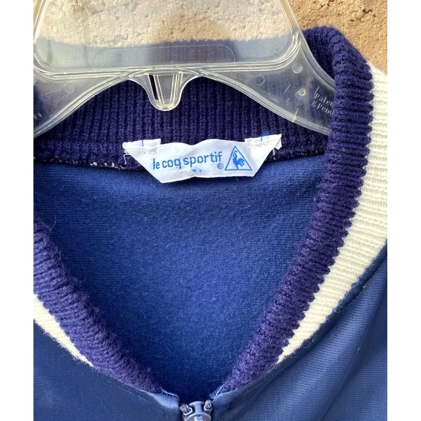 Le Coq Sportif VINTAGE Le Coq Sportif Track Vest M Blue White Rooster Logo Zip Vest Mens Vintage) Size US M / EU 48-50 / 2 - 7 Thumbnail