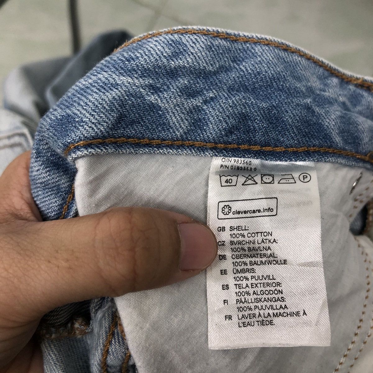 Japanese Brand VINTAGE DISTRESSED DENIM JEANS ZARA Size US 31 - 10 Thumbnail