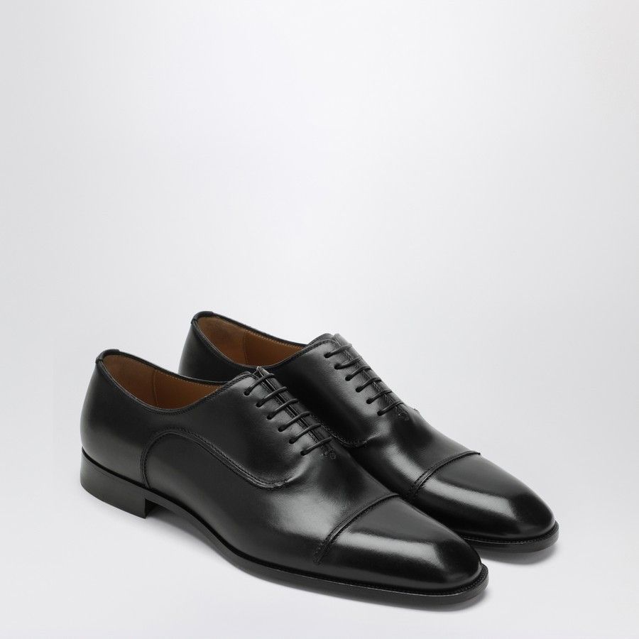 Christian Louboutin o1d2blof0226 Lace-Up Shoes in Black Size US 7 / EU 40 - 3 Thumbnail