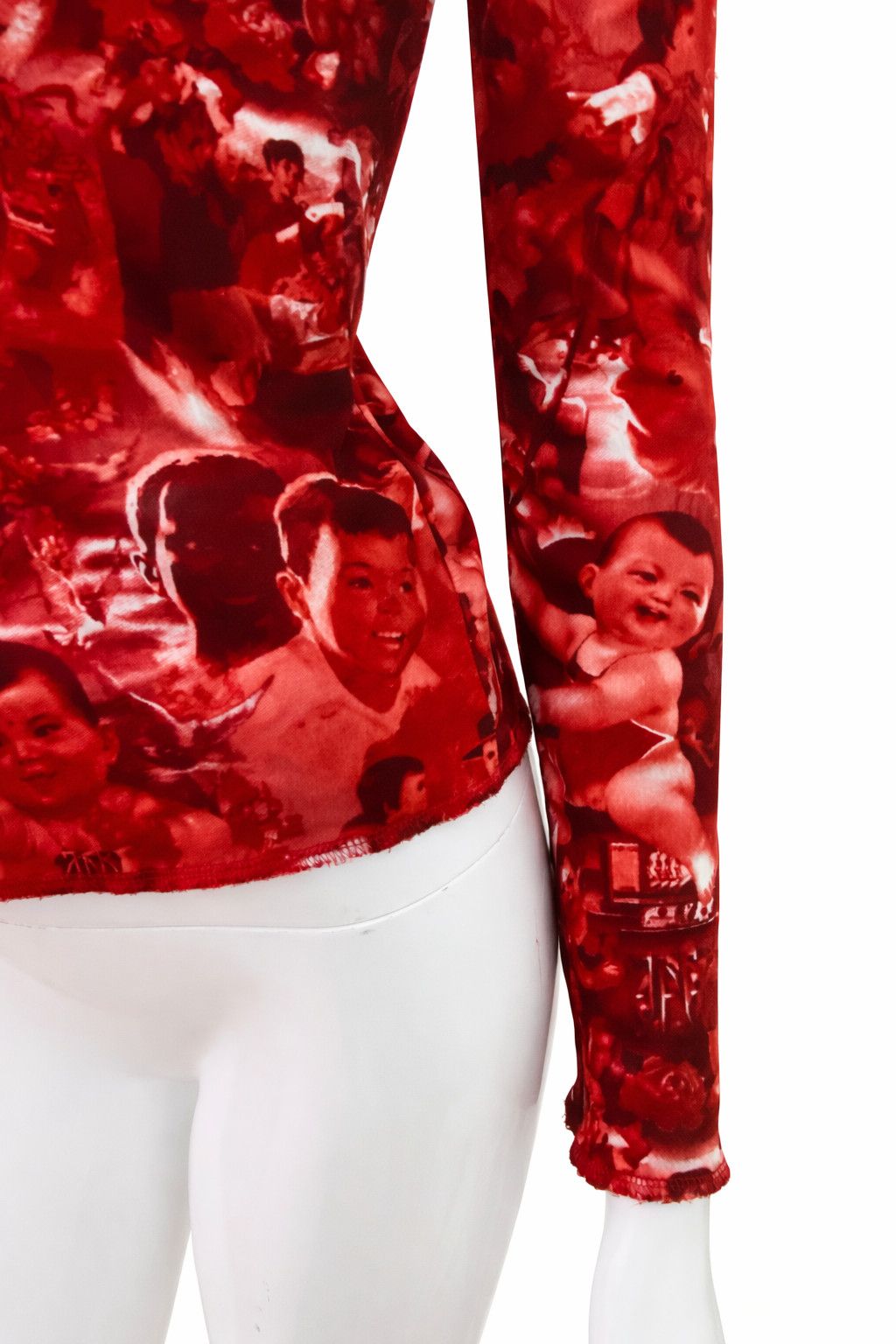 Jean Paul Gaultier Jean Paul Gaultier Chinese Children Baby Propaganda Tee Top Size S / US 4 / IT 40 - 7 Thumbnail