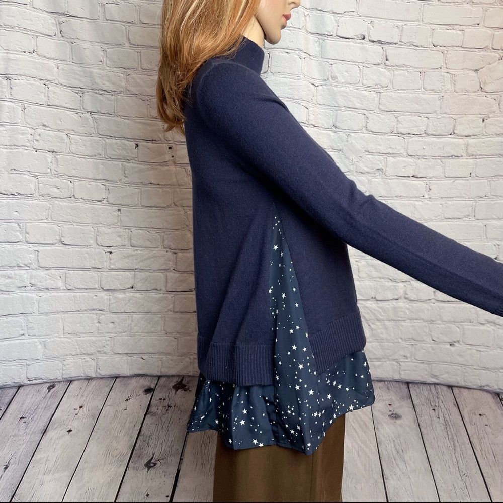 Kate Spade New Broome Street Kate Spade Night Sky Mixed Media Blue Swe Size XS / US 0-2 / IT 36-38 - 3 Thumbnail