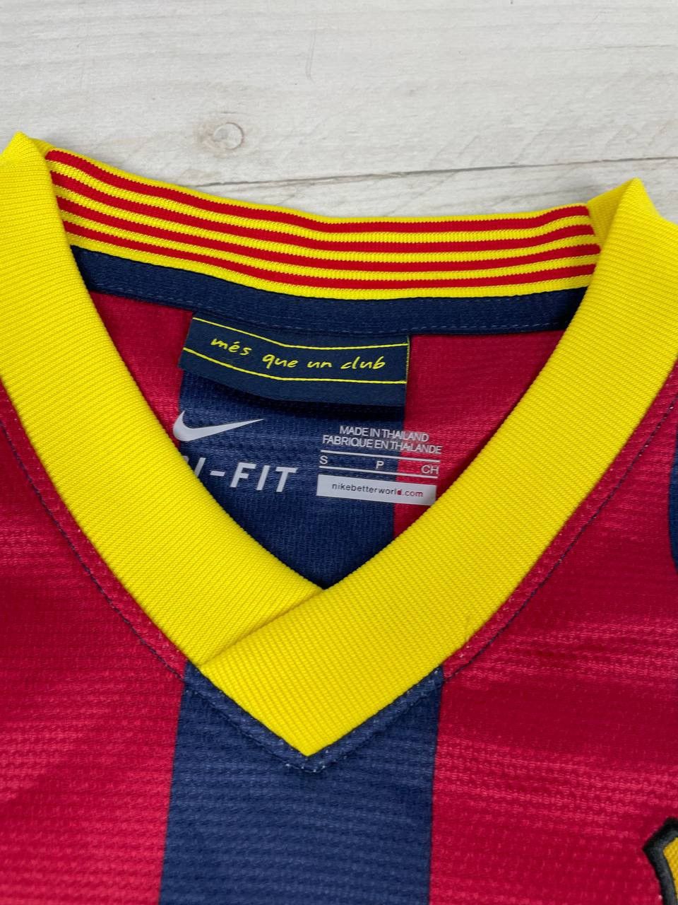 Nike Nike Barcelona 2013 2014 Home Football Shirt Soccer Jersey Size US S / EU 44-46 / 1 - 10 Thumbnail