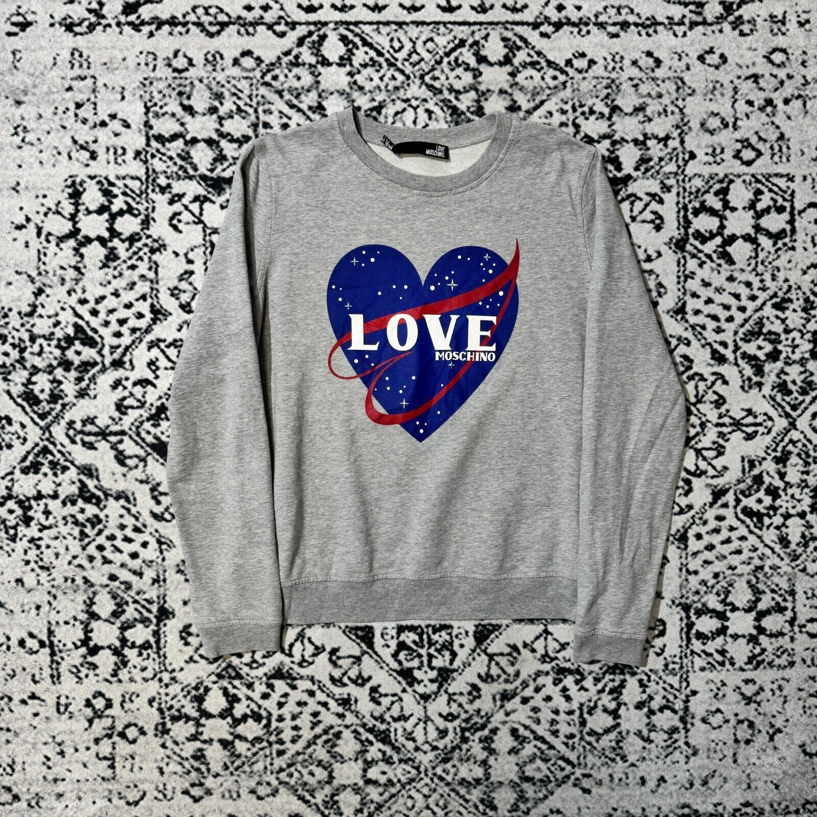 Vintage Vintage Unisex Gray Cotton Crewneck Size S NASA Y2K 90s Size US S / EU 44-46 / 1 - 1 Thumbnail