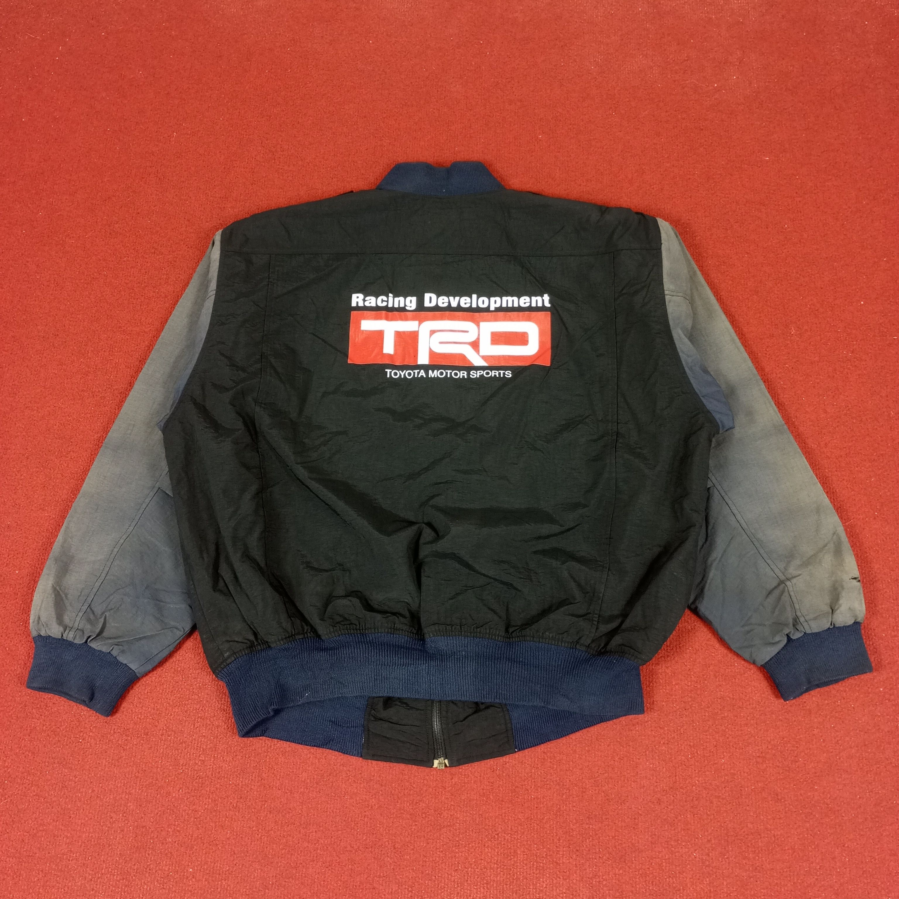 Japanese Brand TRD Toyota Motorsports Racing Workwear Custom Art Jacket Size US XL / EU 56 / 4 - 1 Thumbnail