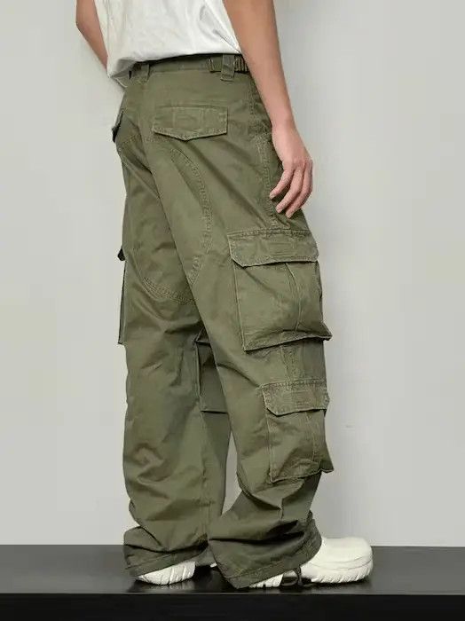 VIBE Street retro multi-pocket cargo casual pants Size US 34 / EU 50 - 2 Thumbnail