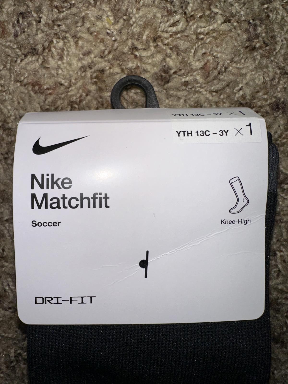 Nike Nike MatchFit Knee High Soccer Socks Size ONE SIZE - 2 Thumbnail