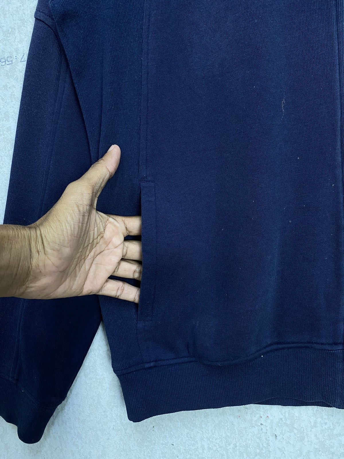 Lacoste Vintage Lacoste Zip Up Track Jacket Navy Blue Size 4 M Size US M / EU 48-50 / 2 - 9 Thumbnail