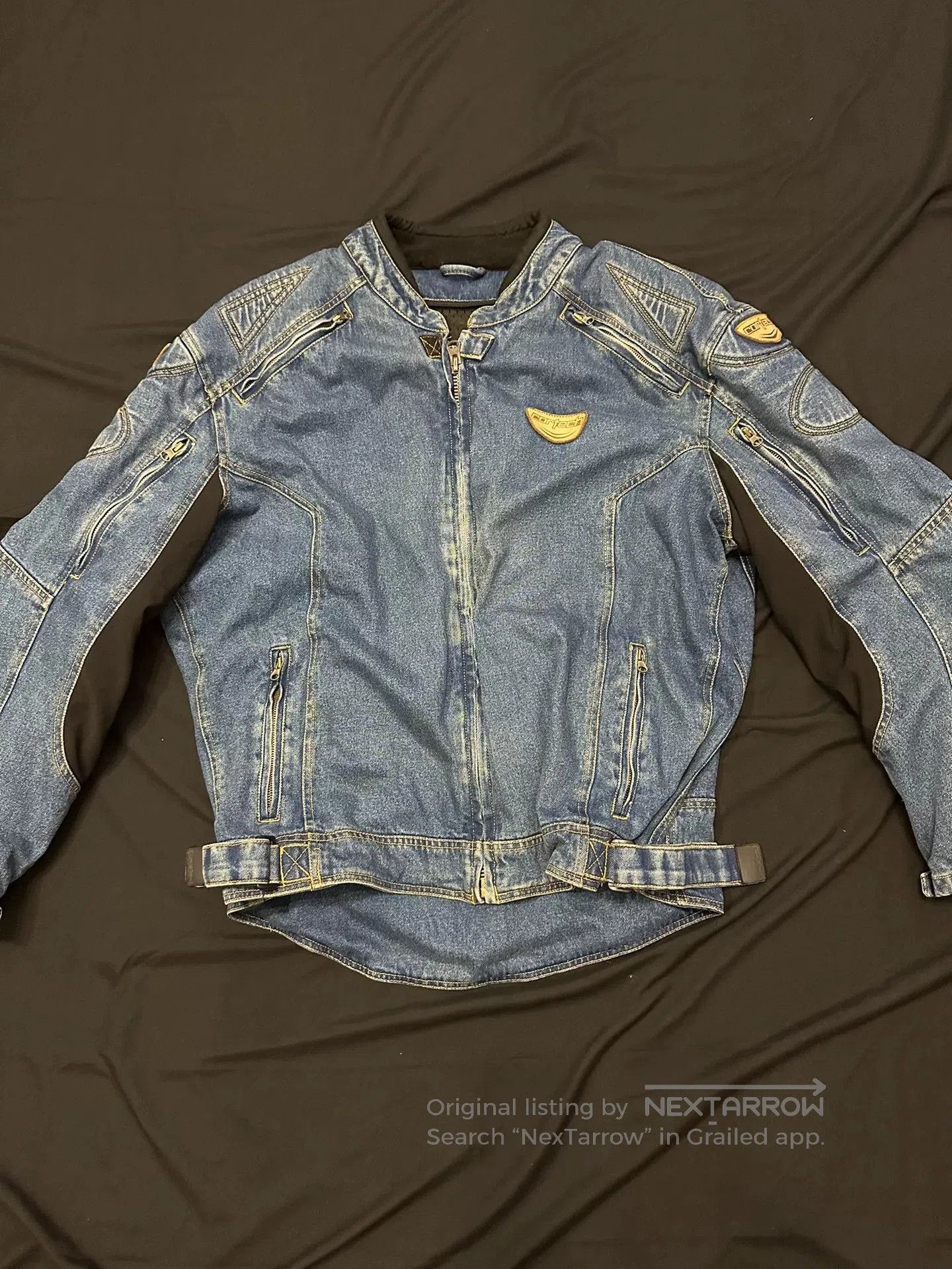 Vintage vintage cortech denim jacket with pads. Size US M / EU 48-50 / 2 - 2 Thumbnail