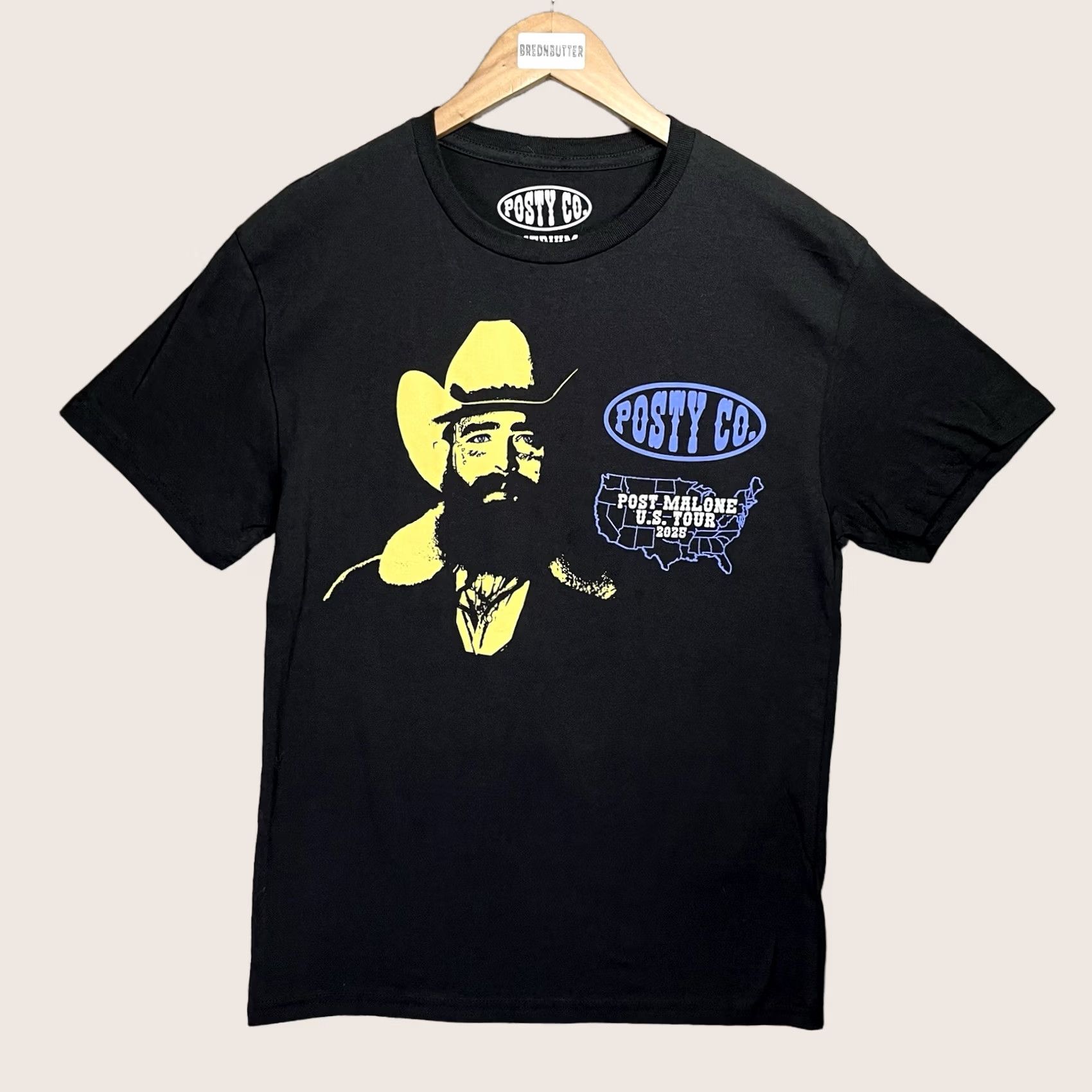 CO Post Malone Shirt Mens M US 2025 Concert Tour Posty Co Music Graphic Size US M / EU 48-50 / 2 - 1 Thumbnail