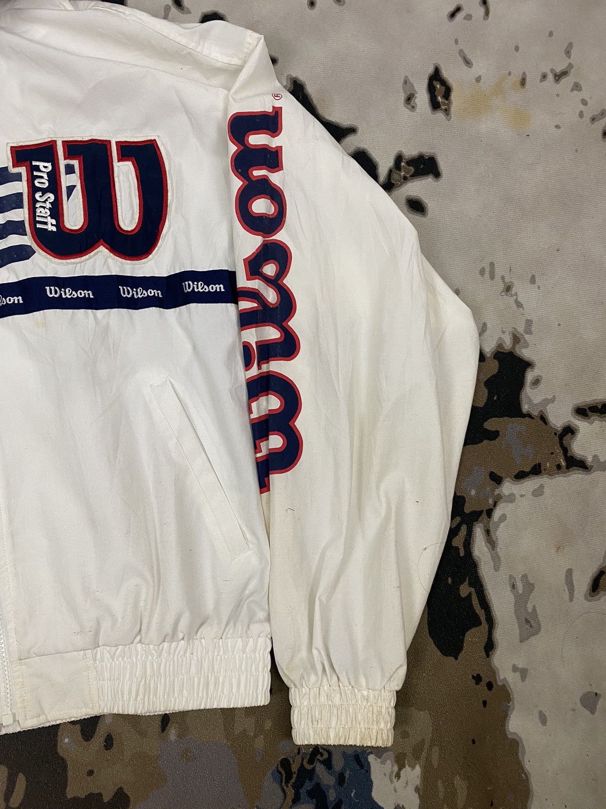 Vintage × Wilson ✅️Vintage Wilson Light Jacket Pro Staff Size US L / EU 52-54 / 3 - 4 Thumbnail