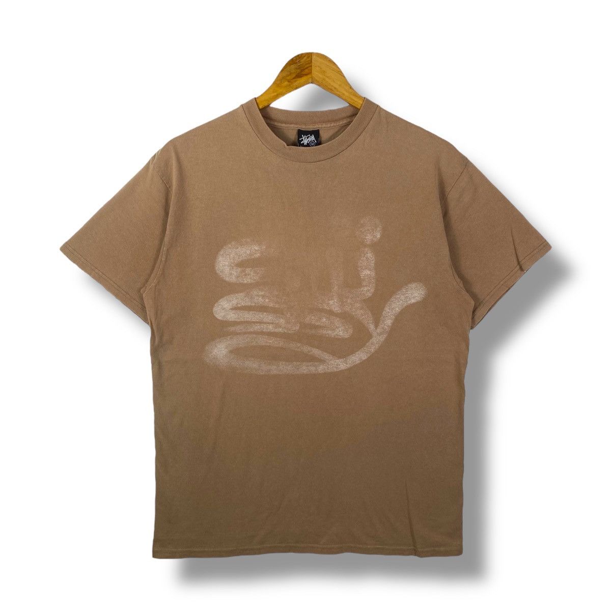 Stussy Vintage 00's STUSSY Faded Graphic Tee Shirt Medium Size Size US M / EU 48-50 / 2 - 1 Thumbnail