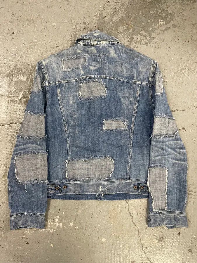 Dolce & Gabbana Dolce & Gabbana Destroyed Denim Jacket Size US M / EU 48-50 / 2 - 7 Thumbnail