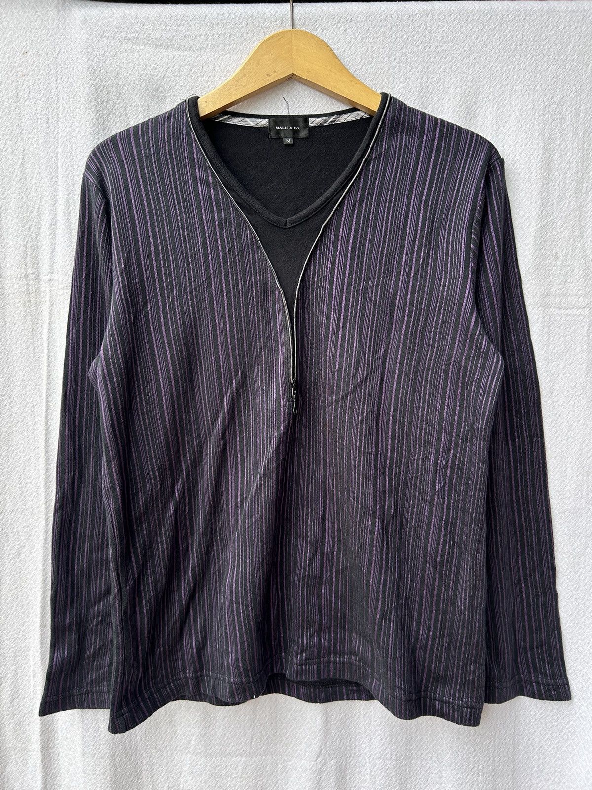If Six Was Nine × Japanese Brand Male & Co Double layers japanese style halfzip longsleeve Size US M / EU 48-50 / 2 - 1 Thumbnail